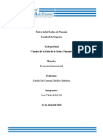 Trabajo Final - Cuadro de La Ruta de La Seda y Panamá