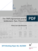 The TRIPS Agreement and WTO Dispute Settlement: Past, Present and Future