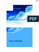 Chemistry of The Atmosphere