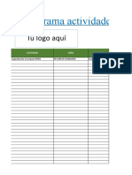 Cronograma de Capacitacion Anual