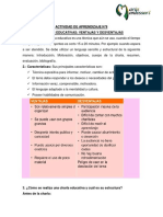 Actividad de Aprendizaje N°9 Educación para La Salud-Virtual