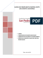 Ante Evento Adverso