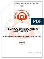 Curso Rápido de Electricidad Automotriz