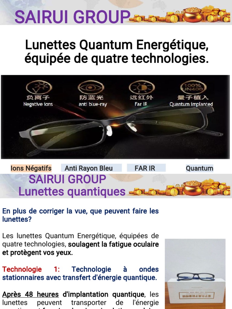 Lunettes quantique deals