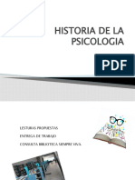 Historia de La Psicologia