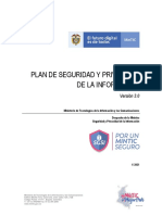 Plan Seguridad Privacidad Informacion 2020 U20201228