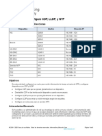 10.8.1 Packet Tracer - Configure CDP, LLDP, and NTP - ILM