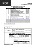 EM78P418N Errata Document: Version1.2 To Version1.3