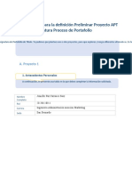 Definición Preliminar Proyecto APT - APP Final