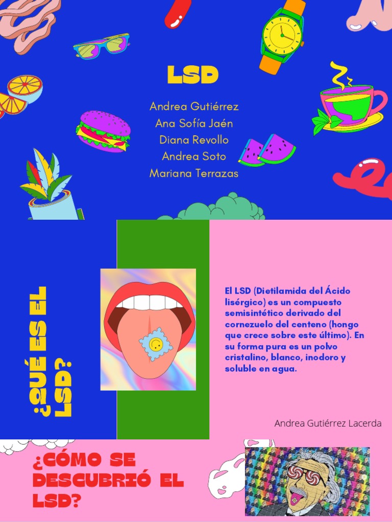 Exposición Sobre El LSD | PDF | Dietilamida del ácido lisérgico | Sicología