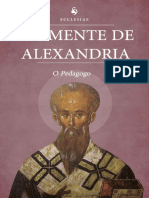 O Pedagogo (Translated) by Clemente de Alexandria (De Alexandria, Clemente)
