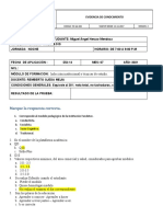 Induccion Evidencia de Conomiento