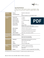 Gyroflex-Specifications