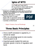 Origins of WTO: Chapter 5 Knutson, Penn and Flinchbaugh