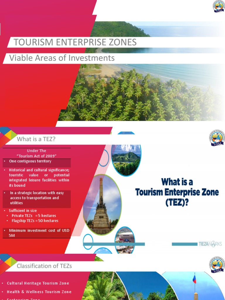 Tourism Enterprise Zones Overview | PDF