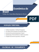 Formação Econômica Do Brasil - UN1 - Vídeo 02