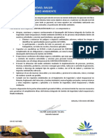 CR-PLT-SST-001 Politica Integrada de SSO y MA