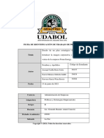 Plan Estratégico - Acarapi Rosio, Garcia Gabriela, Guevara Wara - Politicas y Estrategias Empresariales - Adm-Emp - La Paz - Udabol