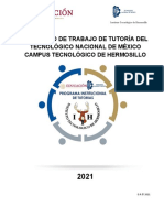 Cuaderno de Tutoria Del Estudiante Del Ith 2021