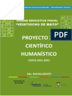 Segundo Año Proyecto 2 Científico Humanistico 2021-2022