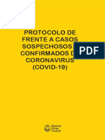 Id 0 - Protocolo de Manejo Frente A Casos Sospechosos y Confirmados de Covid-19 Sept