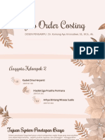 AKBI B3 Kelompok 2 PPT Job Order Costing