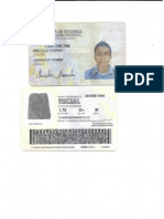 Documento de Identidad