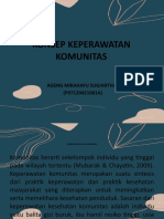 Konsep Keperawatan Komunitas