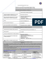 Plano de Estudos - Study Plan