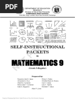 Q1 MATH 9 Week 1 8