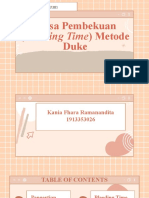 Ppt Bt Metode Duke- Kania Fhara r 1913353026