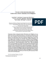 Genetic Diversity of Mycobacterium Tuberculosis