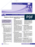 Rgimen Laboral Especial de Construccin Civil - 2da Parte Informe Especial 2009