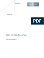 2021 EU-wide Stress Test - Methodological Note