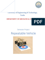 Repeatable Vehicle- Semester Project