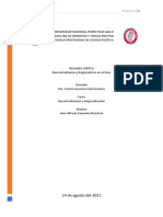 Descentralización y Regionalización en El Perú