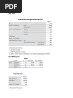 One-Sample Kolmogorov-Smirnov Test: Npar Tests