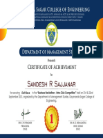 Sandesh R Sajjanar: Dayananda Sagar College of Engineering