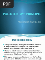 Polluter Pays Principle