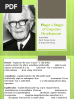 Piaget's Stages of Cognitive Development