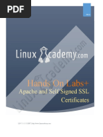 Hands On Labs+: Apache and Self Signed SSL Certificates