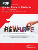 2021/22 Edition: Member Rewards Catalogue