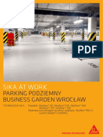 System Sika Parking Podziemny Wrocław