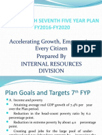 Bangladesh Seventh Five Year Plan -Final