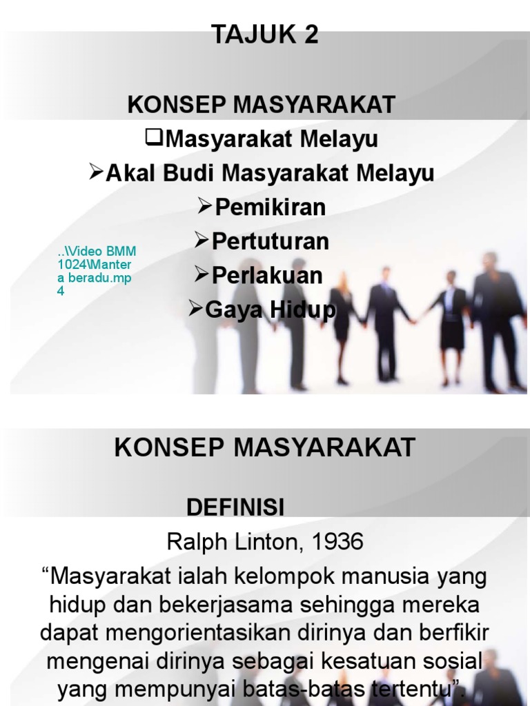 Tajuk 2 Konsep Masyarakat 3jam Pdf