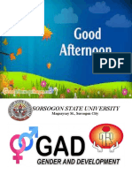 GAD Orientation