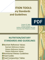 Nutrition Tools:: Dietary Standards and Guidelines