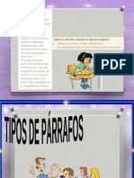 3 Los Tipos de Parrafos