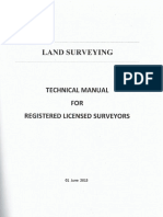 Hand Book For Guideline Land Surveyors