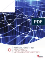 Centrifuge Booklet Auc Introduction Analytical Ultracentrifuge